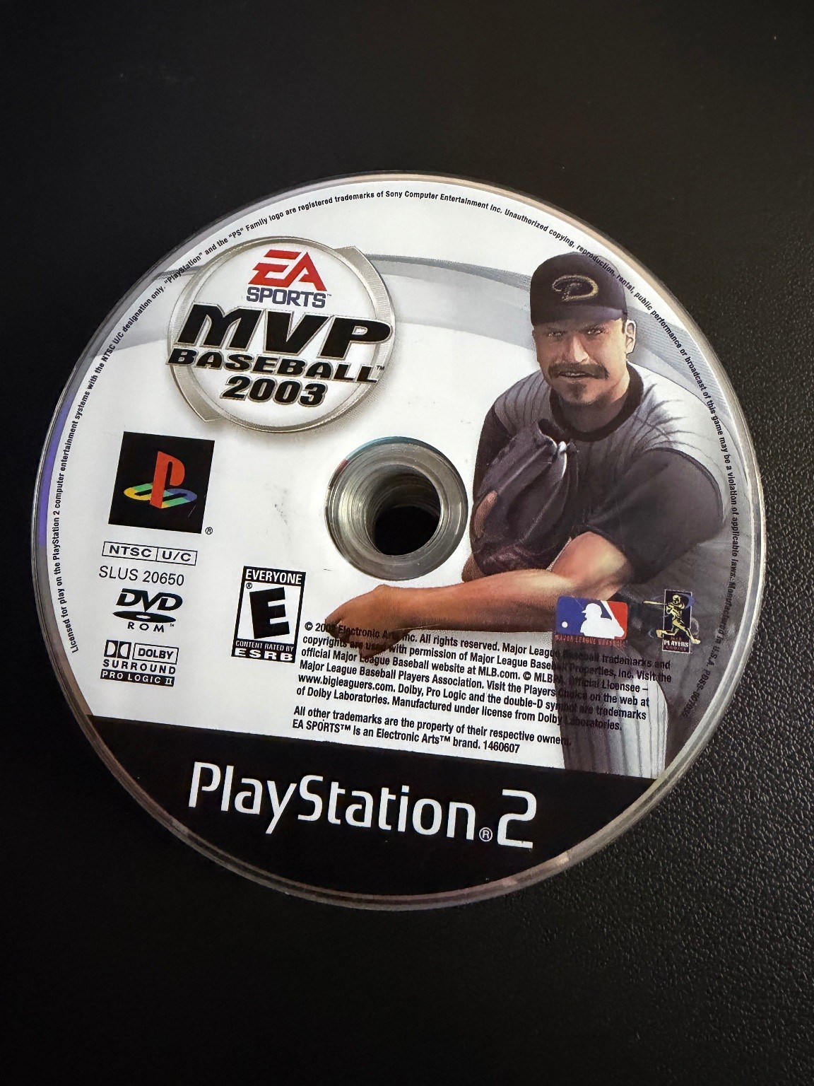 MVP Baseball 2003 EA Sports PlayStation 2 PS2 Video Game Baseball