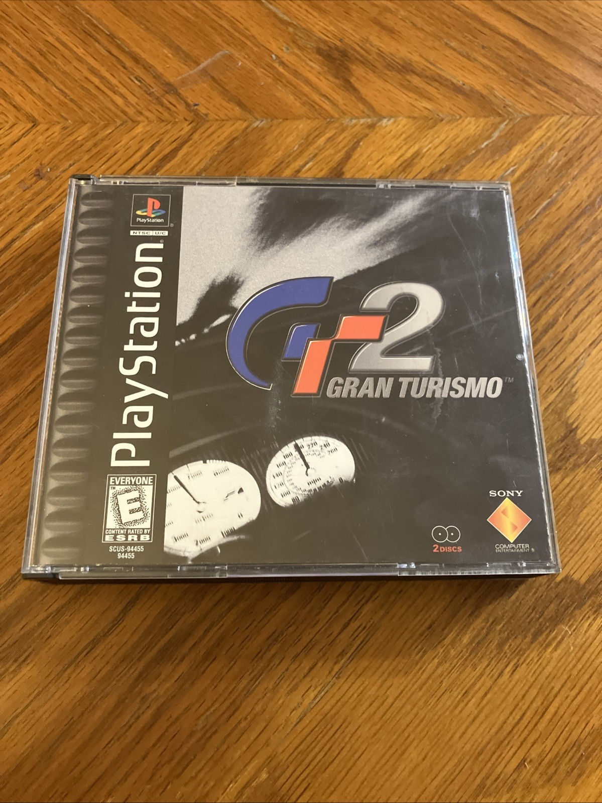 Grand Turismo 2 Playstation Black Label Tested And Working 2 Discs CIB manuals