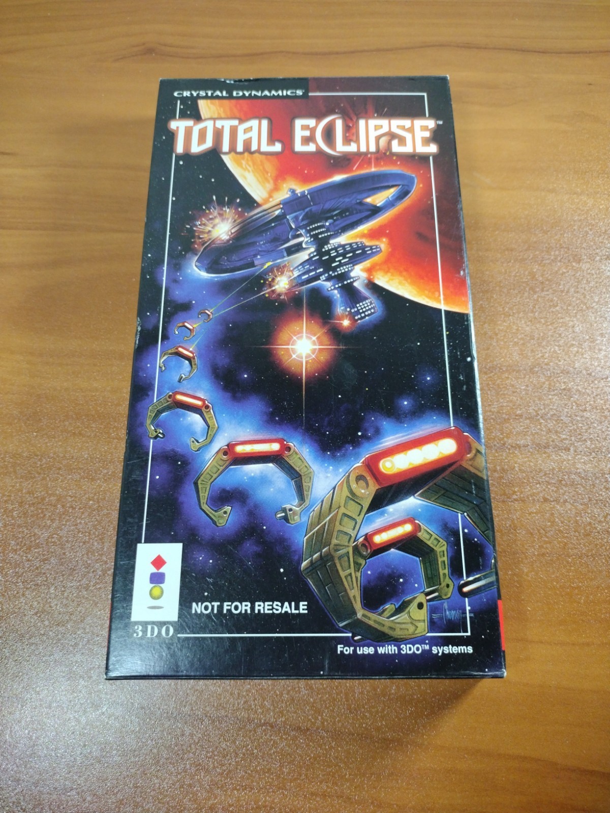 Total Eclipse (Panasonic 3DO, 1993) Longbox Near CIB (No Disc or RegCard) NM Box
