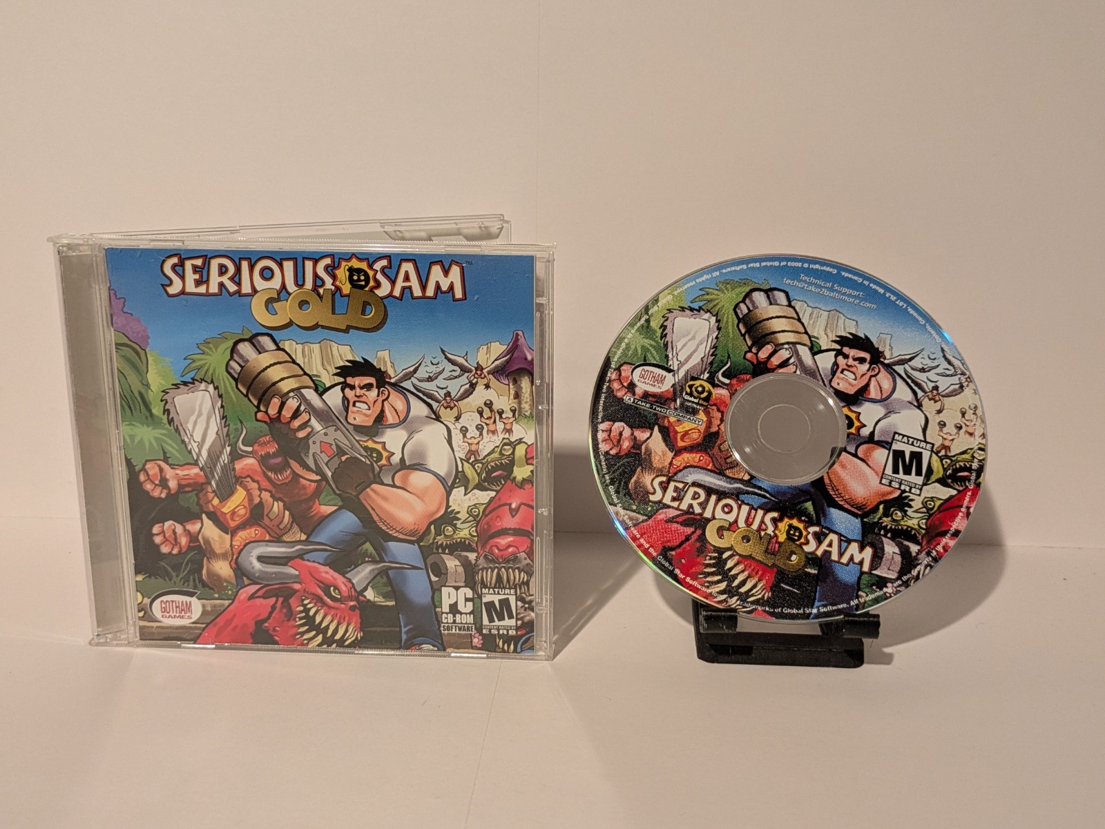 PC Game – Serious Sam: Gold – 2 Disc (Case & Manual, 2003) – Croteam