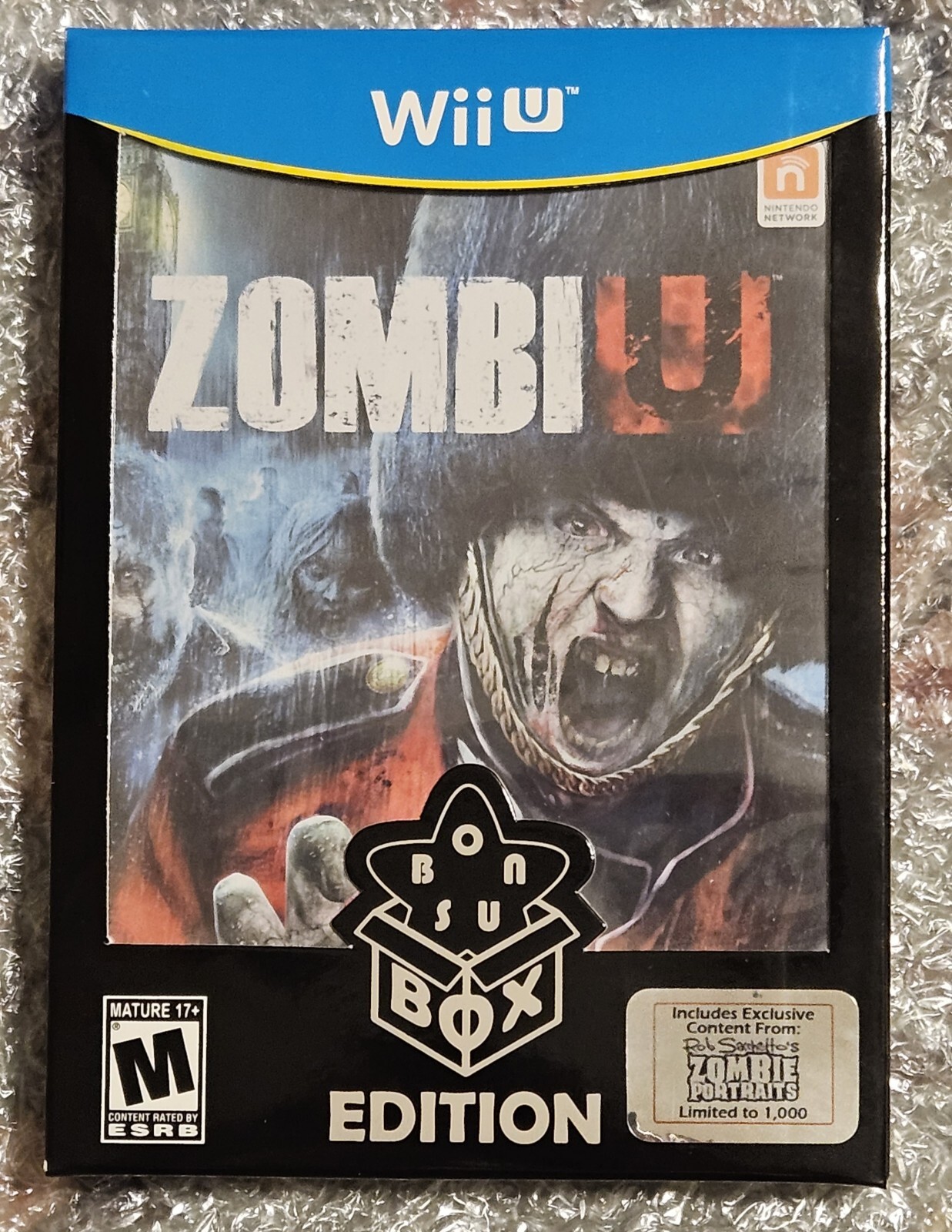 Zombiu – (Nintendo Wii U) Bonus Box-Rare Limited Edition – Only 1000 Made 🧟‍