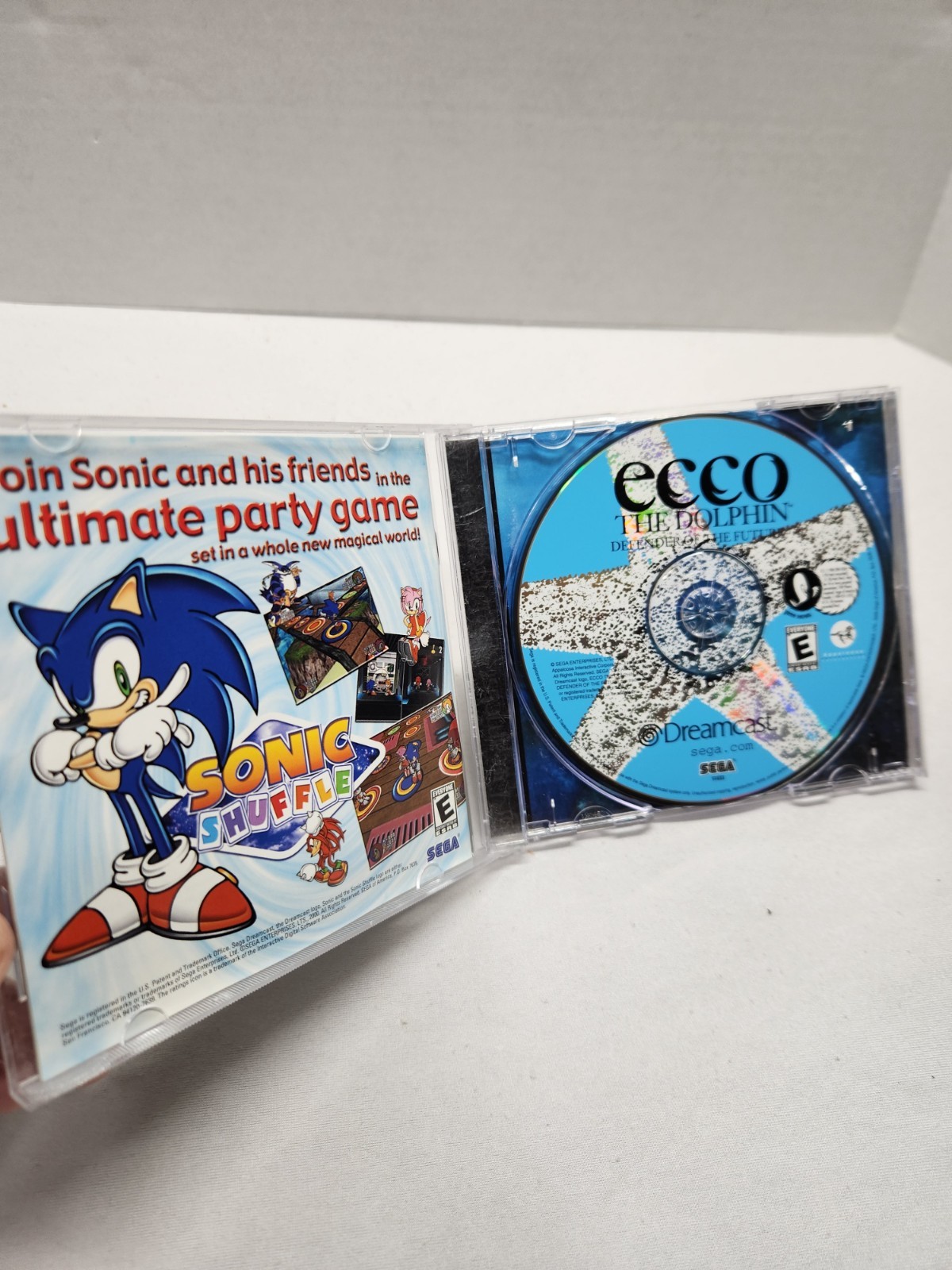 Ecco The Dolphin Defender Of The Future Sega Dreamcast 1998 Complete Tested Work