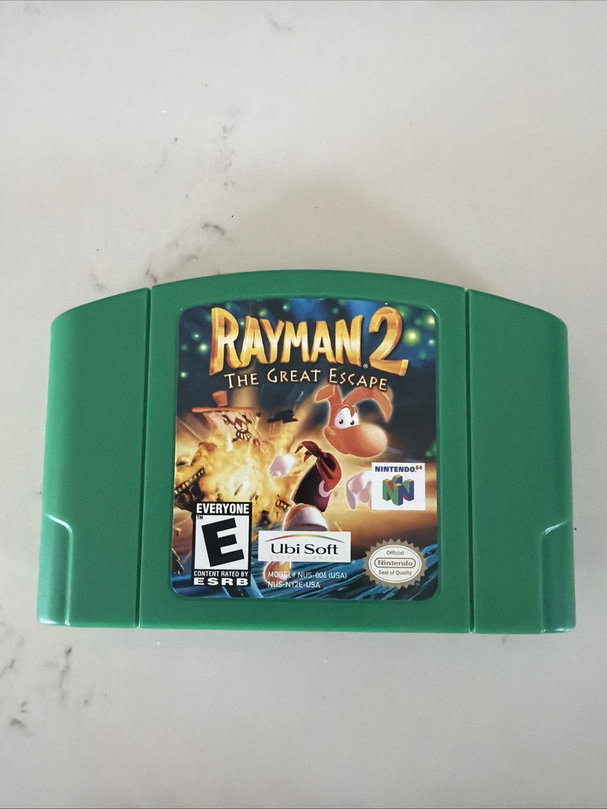 Rayman 2: The Great Escape (Nintendo 64, 1999) GREAT SHAPE