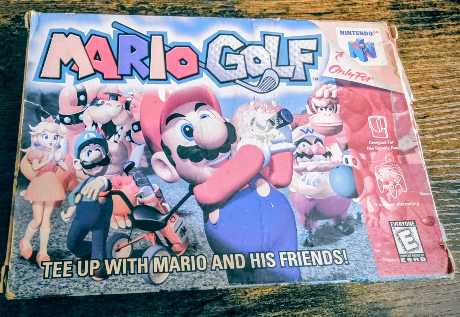 Boxed Mario Golf AUTHENTIC. Nintendo N64 GREAT Working Game. N64 With Booklet.