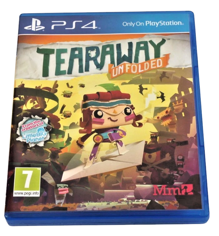 Tearaway Unfolded PS4 EXCELLENT Condition PS5 Compatible