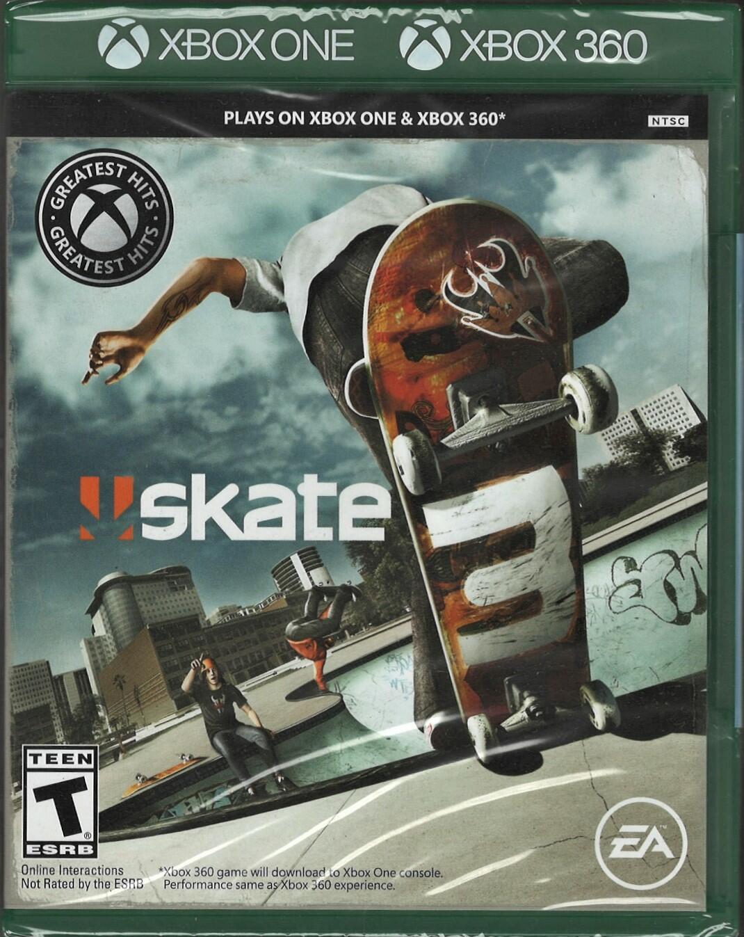 Skate 3 (Greatest Hits) (XB1 Packaging) Xbox 360 (Brand New Factory Sealed US Ve