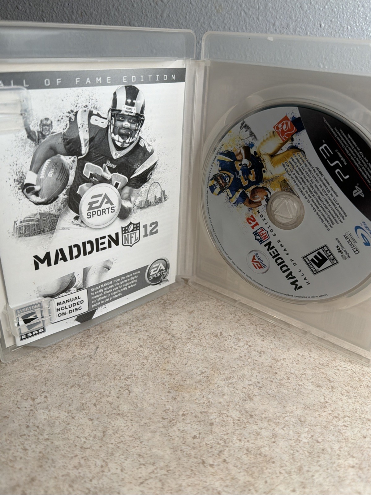 Madden NFL 12: Hall of Fame Edition (Sony PlayStation 3, PS3) Complete CIB