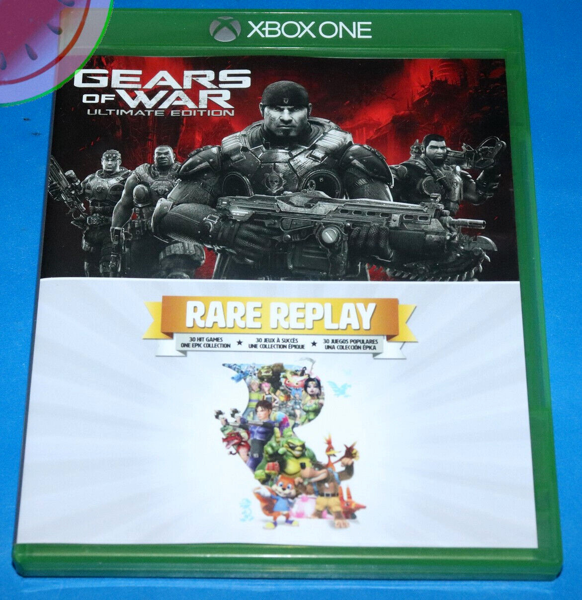 XBOX One X S GEARS OF WAR / RARE REPLAY Ultimate Edition Complete CIB Stickers