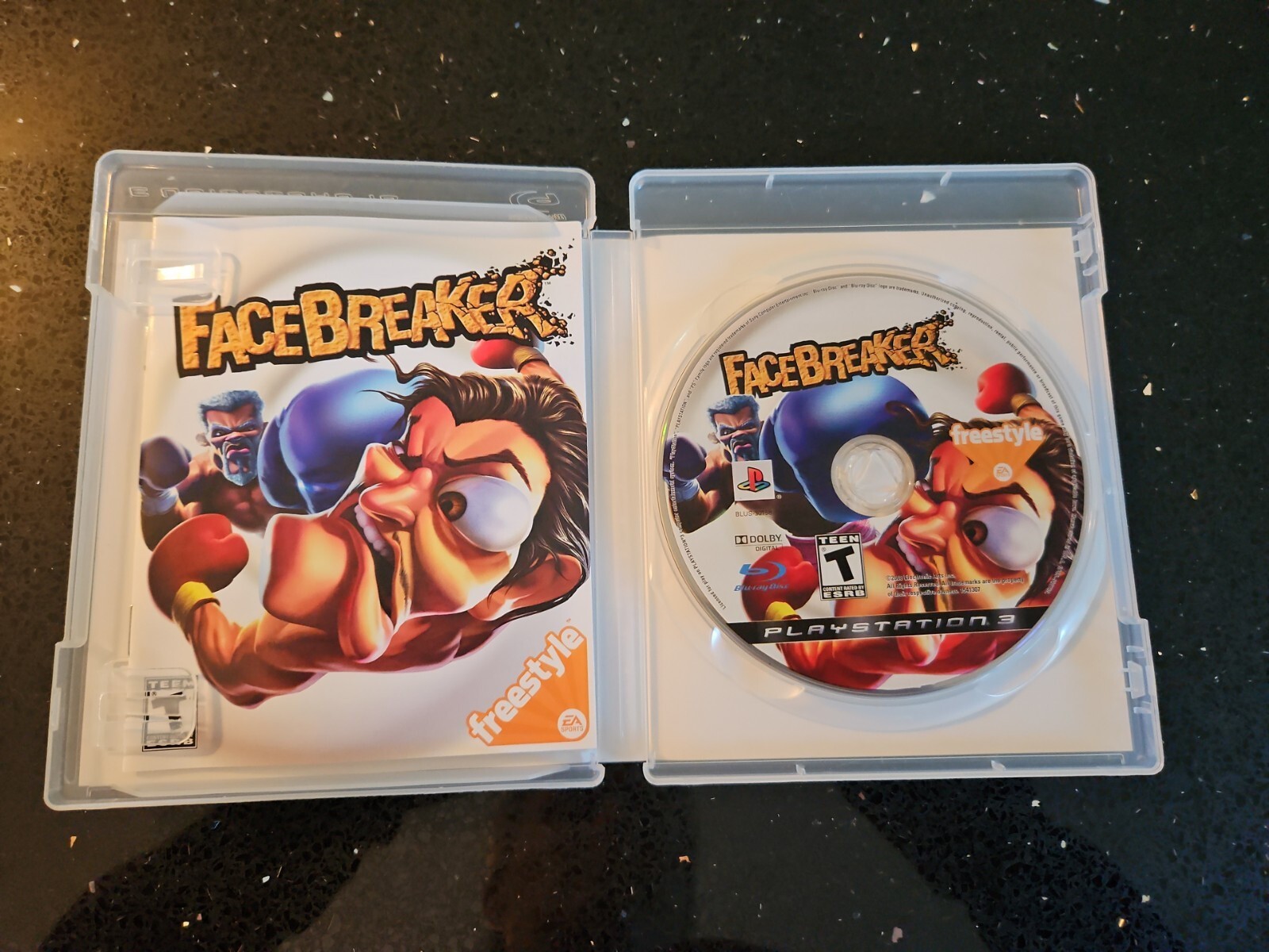 FaceBreaker PS3 CIB Complete in Box Tested Manual Included EA Sports Big Boxing