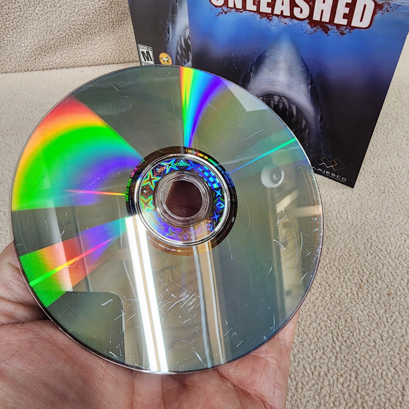 Jaws Unleashed Microsoft Xbox 2006 Complete CIB Cleaned Tested FAST SHIPPING!