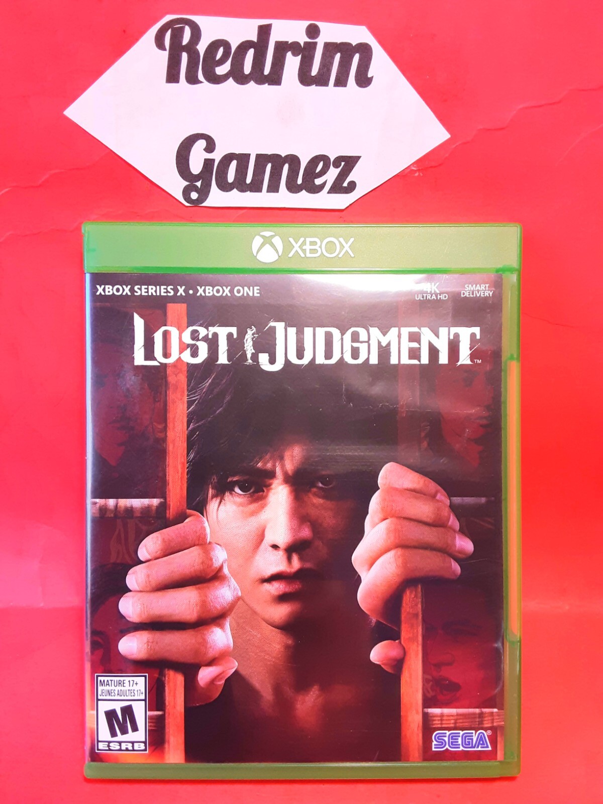 Lost Judgment w/Sticker XBOX Series X Video Games Sega