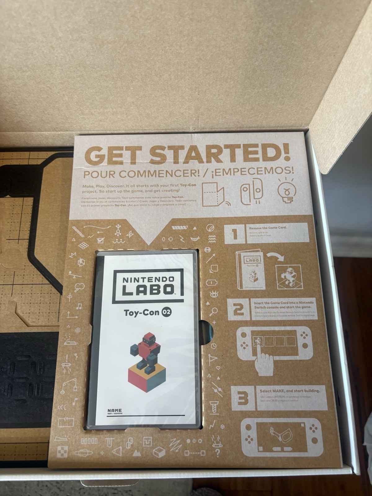 Nintendo Labo: Toy-Con 2 Robot Kit (Switch, 2018) Brand New
