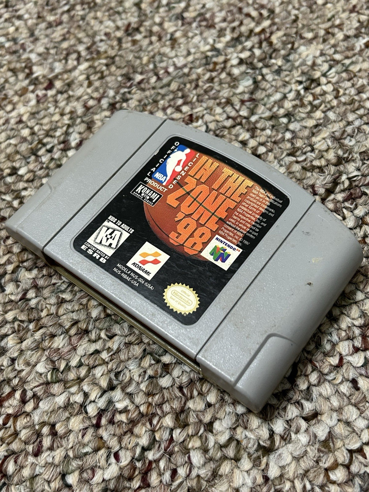 Konami NBA In the Zone ’98 (NBA In the Zone Series) Nintendo 64 N64 NTSC