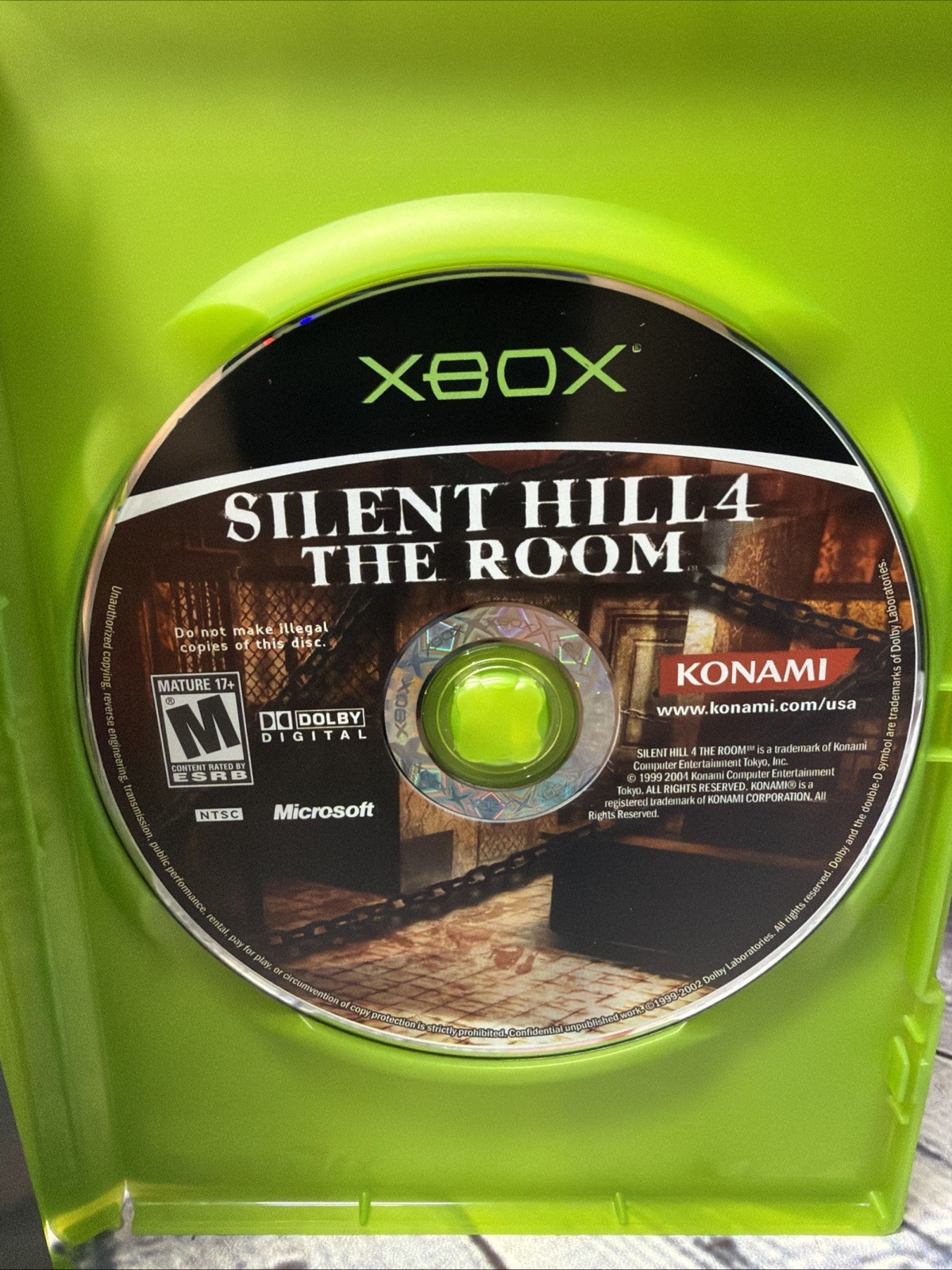 Silent Hill 4: The Room Microsoft Xbox Complete In Box CIB VGC
