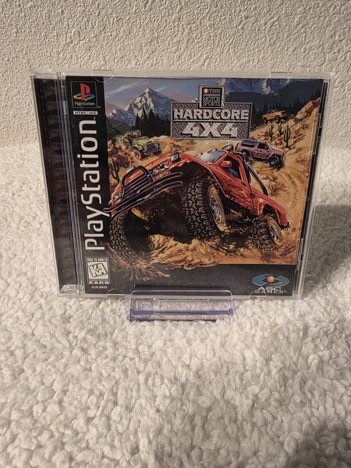 TNN Motorsports HardCore 4×4 (Sony PlayStation 1, 1996) CIB Black Label VG