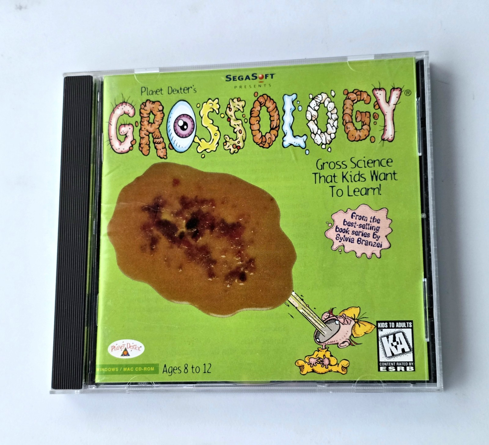 Grossology PC CD-ROM 1997 SegaSoft Planet Dexter Windows/Mac Vintage Retro Game