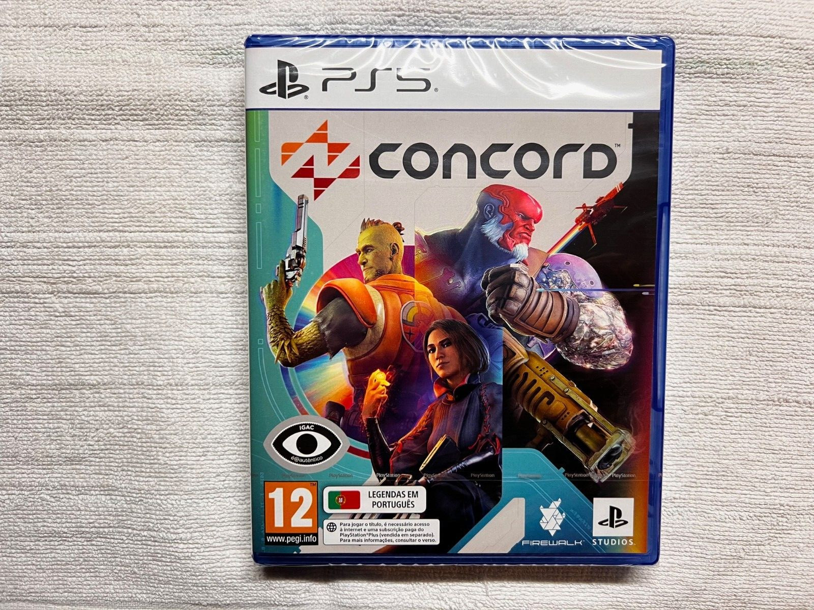 CONCORD Sony PS5 New Sealed CANCELED DISCONTINUED GAME PAL PT Release Collectors