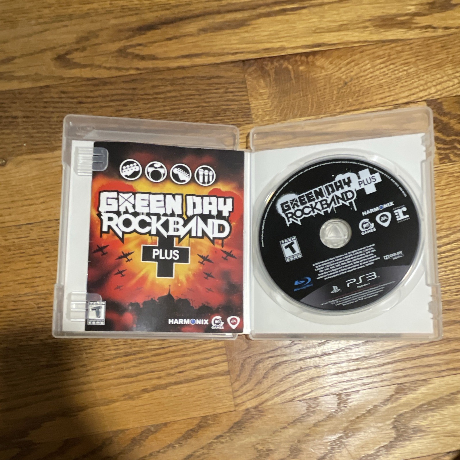 Harmonix Green Day: Rock Band PS3 Manual Included T-Teen Music Game