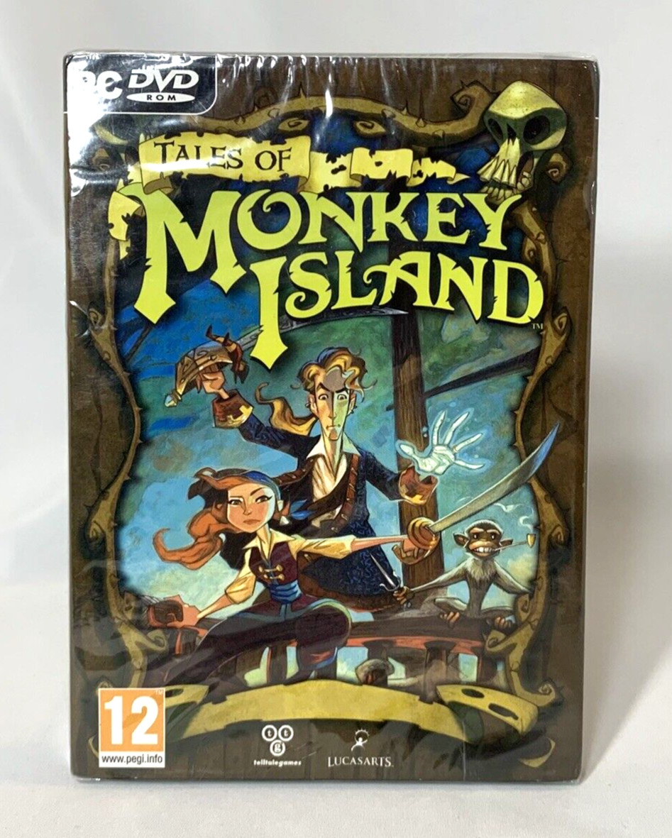 Tales of Monkey Island PC Game DVD FRENCH Lucasarts telltalegames NEW SEALED!!