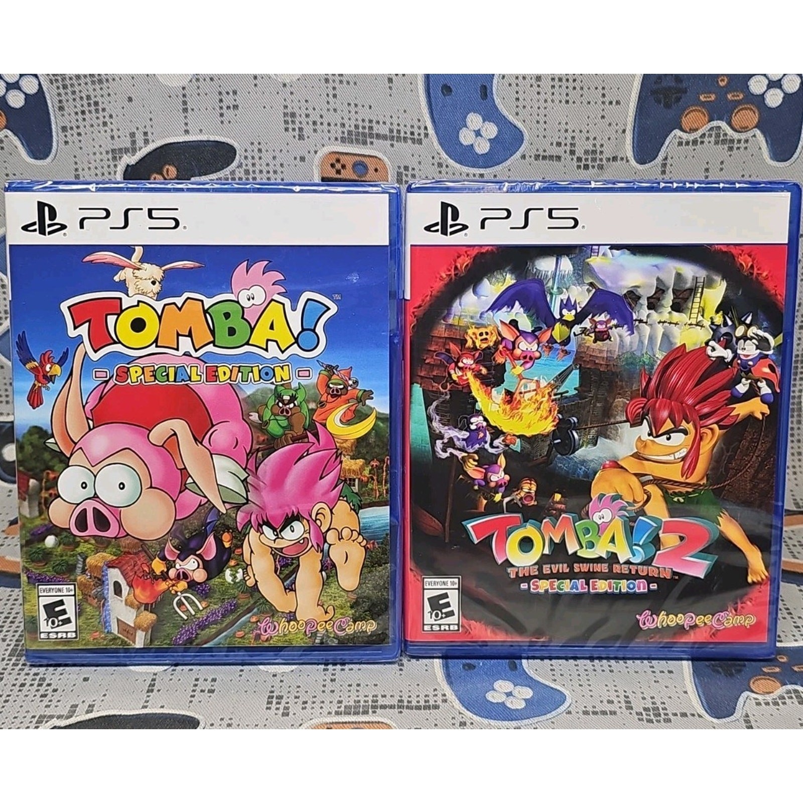 Tomba! Special Edition & Tomba 2 (PlayStation 5, Ps5) 2-pack NEW SEALED