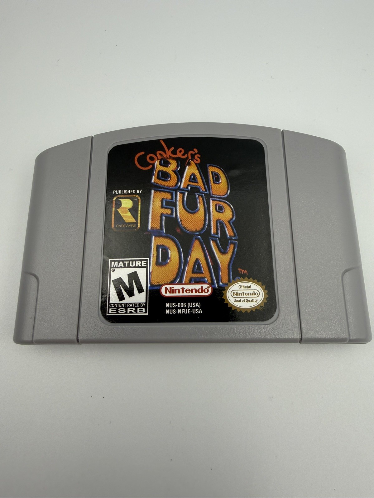 Conkers Bad Fur Day 64 Games For Nintendo N64 US Version