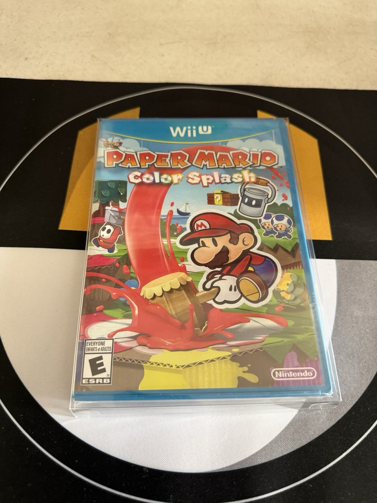 Paper Mario Color Splash (Nintendo Wii U) BRAND NEW SEALED Authentic