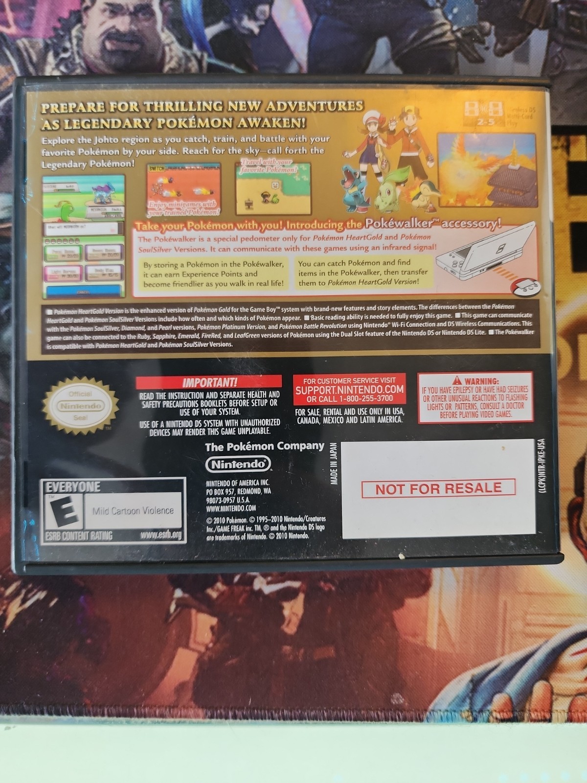 Nintendo Pokémon HeartGold Version Nintendo DS RPG E Everyone NTSC-U/C NFR