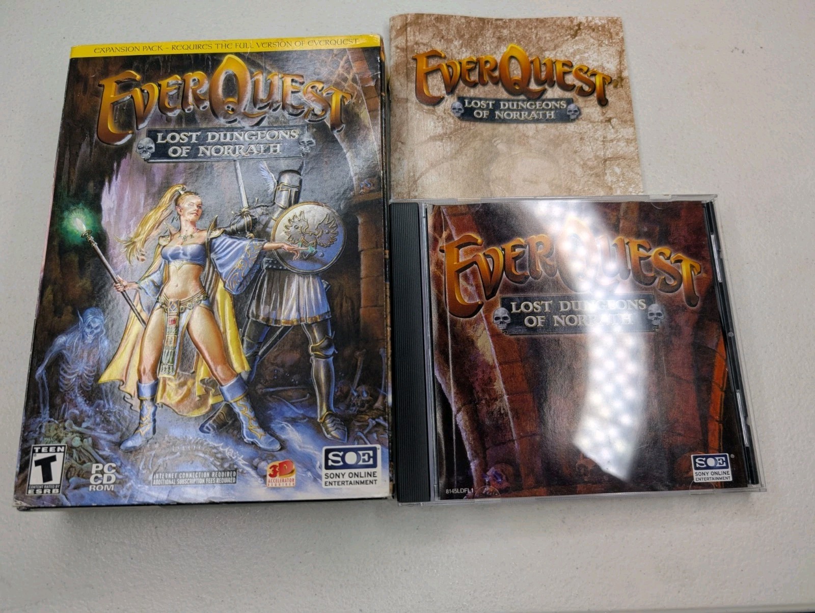EverQuest Bundle: The Ruins of Kunark Shadows Of Luclin Lost Dungeons Of Norrath
