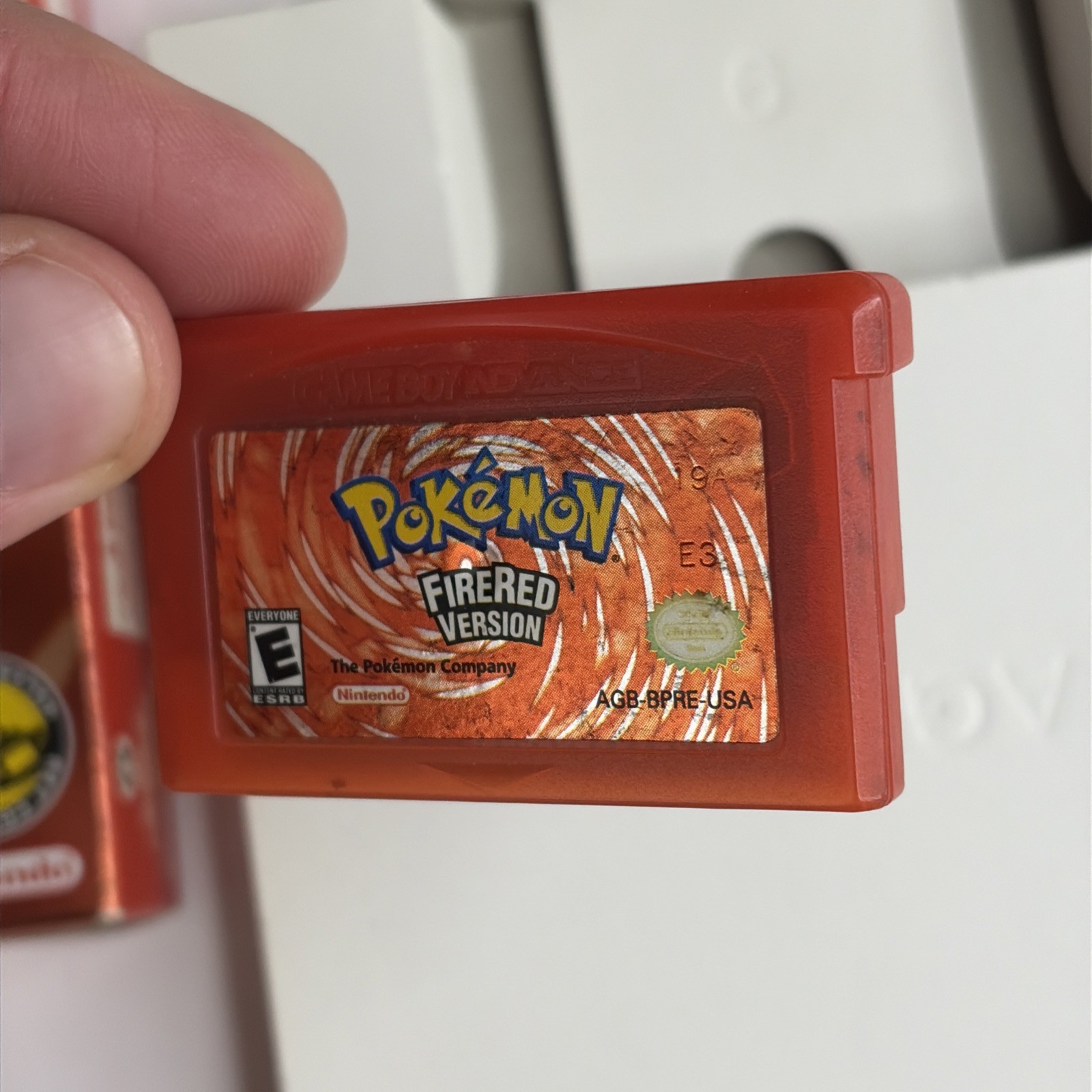 NICE! Pokemon FireRed GameBoy Advance Authentic GBA Complete In Box CIB