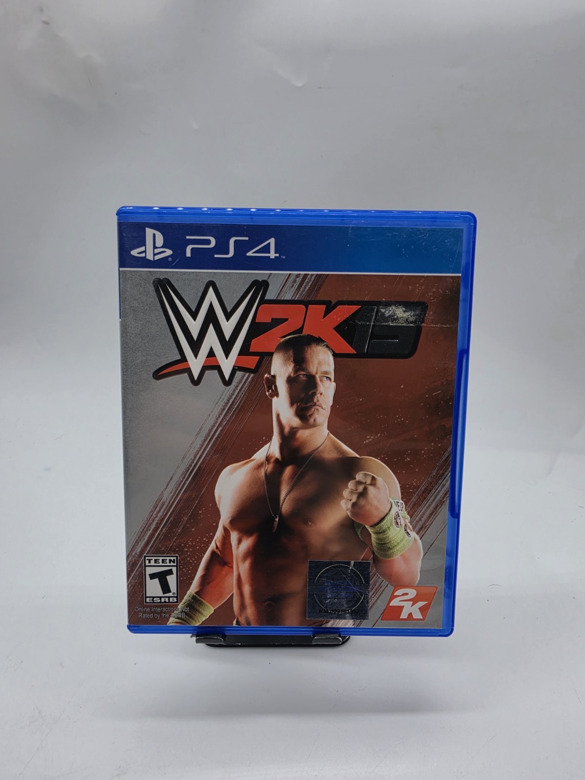 WWE 2K15 Playstation 4 Game And Case TESTED Working Mint JOHN CENA Wrestling