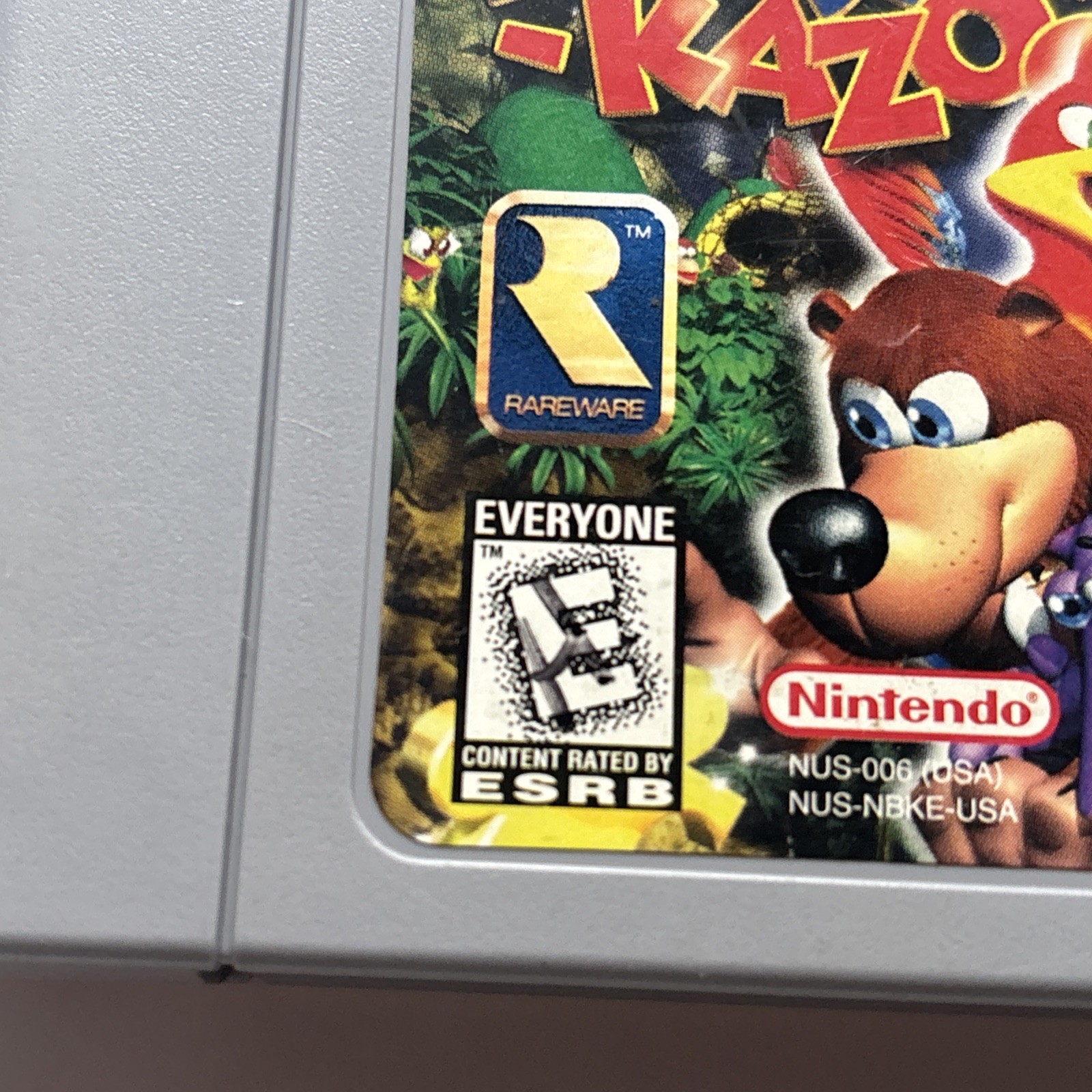 GEM MINT Banjo Kazooie Nintendo 64 N64 Original Authentic Genuine Retro Classic