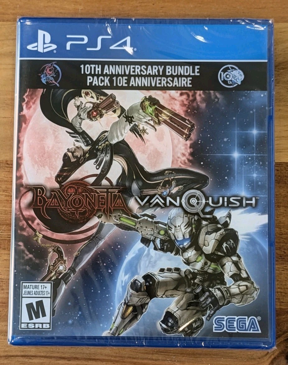 Bayonetta & Vanquish 10th Anniversary Bundle (Sony PS4) 💎 NEW FACTORY SEALED
