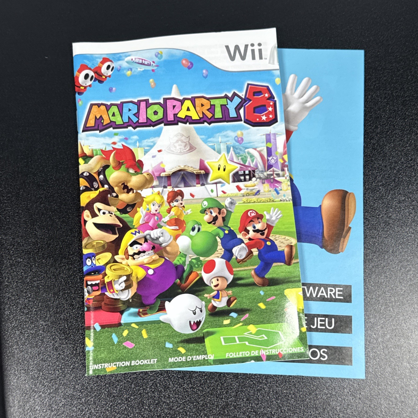 Mario Party 8 (Nintendo Wii, 2006) Complete in Box CIB Tested
