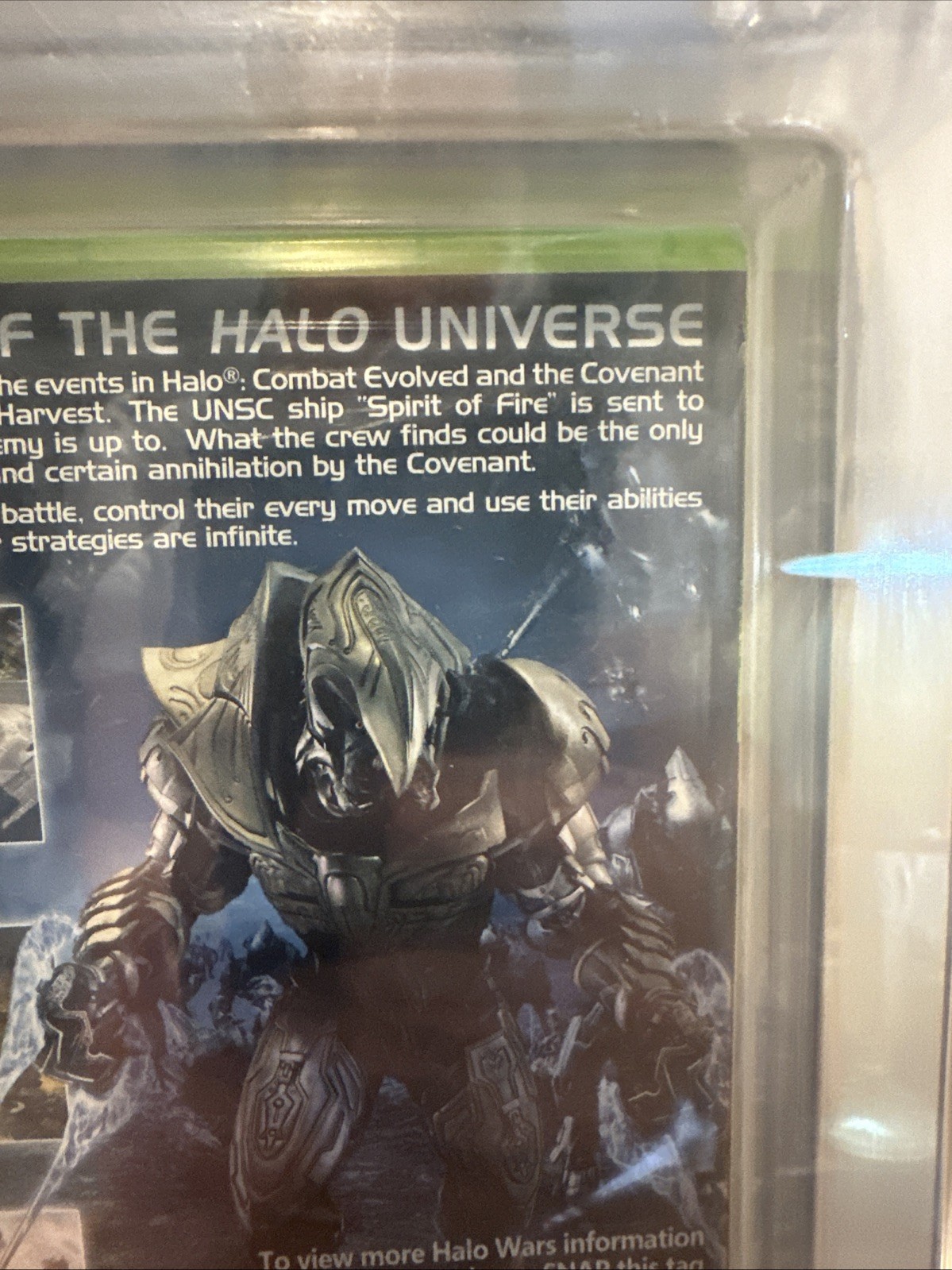 HALO WARS MICROSOFT XBOX 360 WATA 9.2 B+ SEAL DO NOT SELL BEFORE BUNGIE