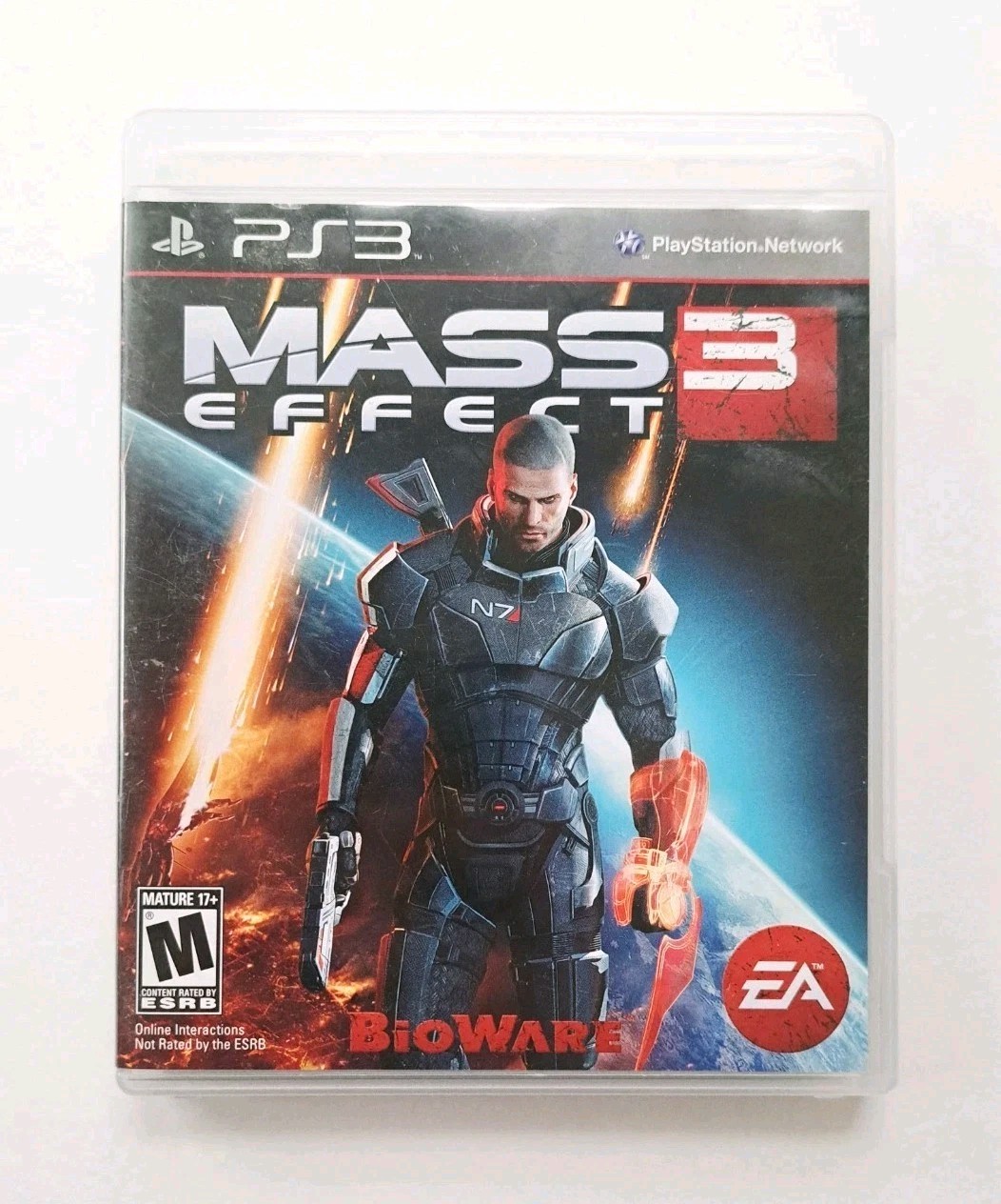 Mass Effect Bundle W/ N7 Collector’s Edition (Sony PlayStation 3, 2010-2012) CIB