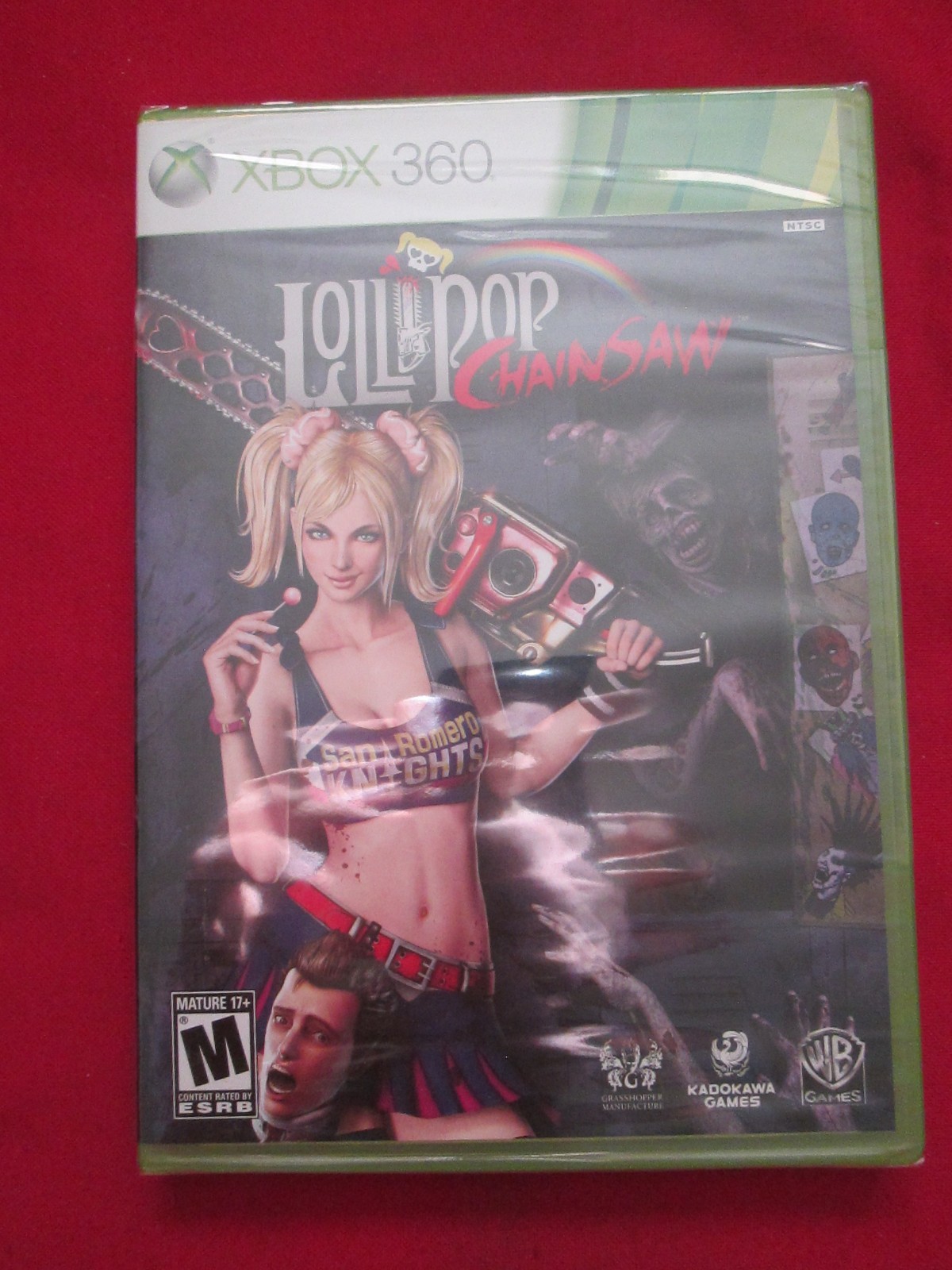 Lollipop Chainsaw Microsoft Xbox 360 Brand New Sealed