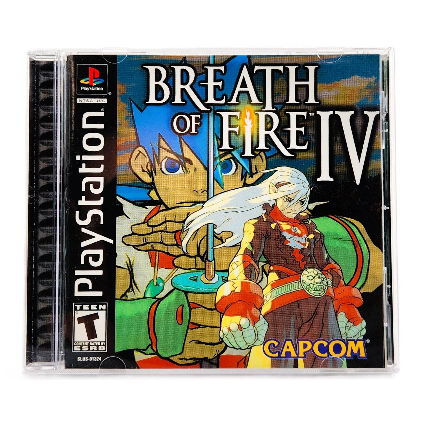 Breath of Fire IV 4 – PlayStation 1, PS1 (CIB, Pristine Scratch Free Disc)
