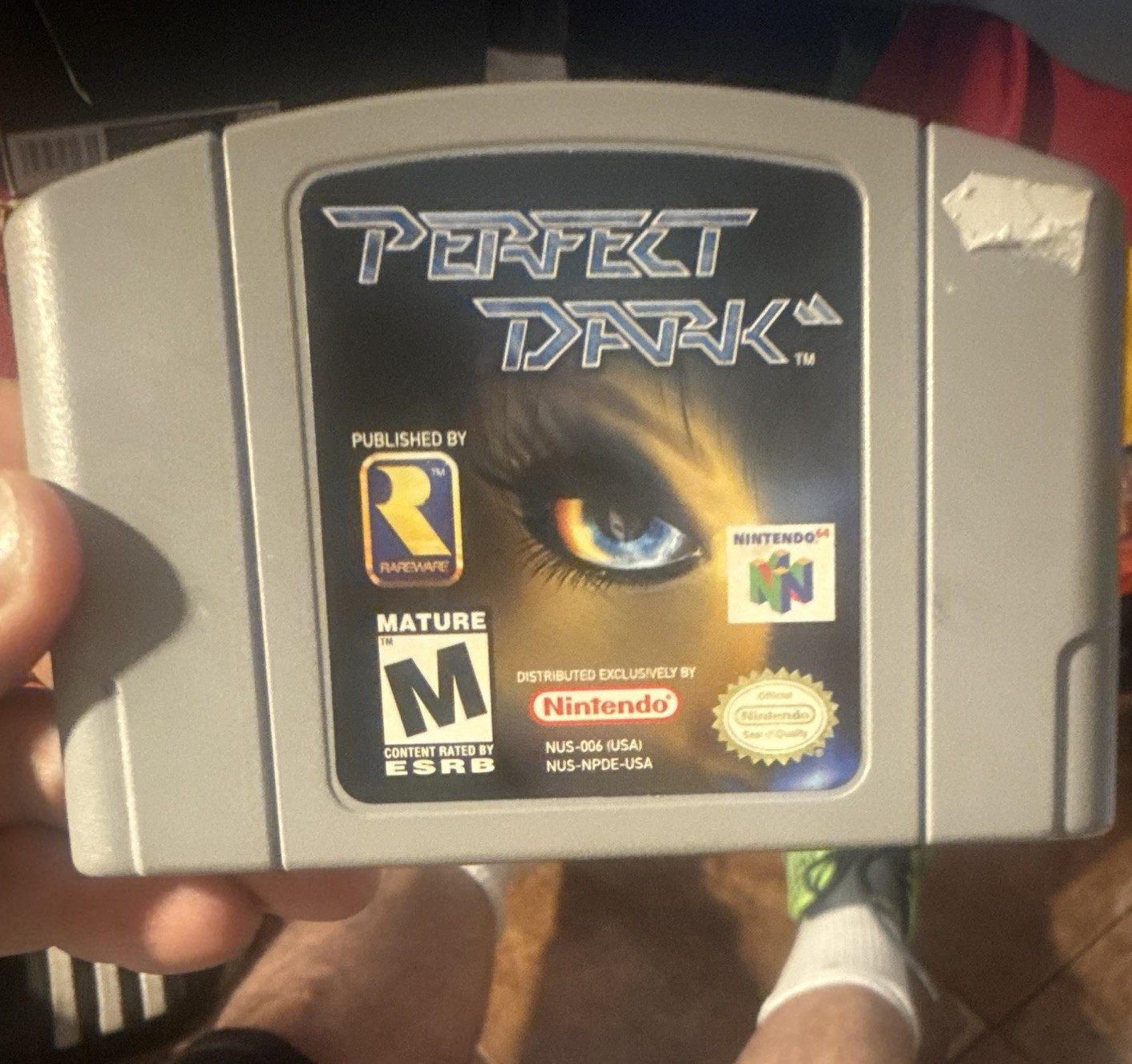 Rareware Perfect Dark Nintendo 64 N64 Shooter Game Cartridge M NTSC-U/C