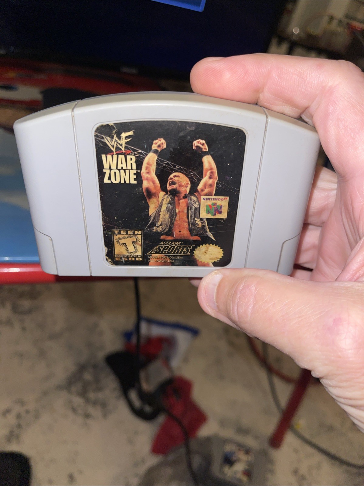 WF War Zone (Nintendo 64, 1998) Authentic Tested & Working N64 Free Shipping