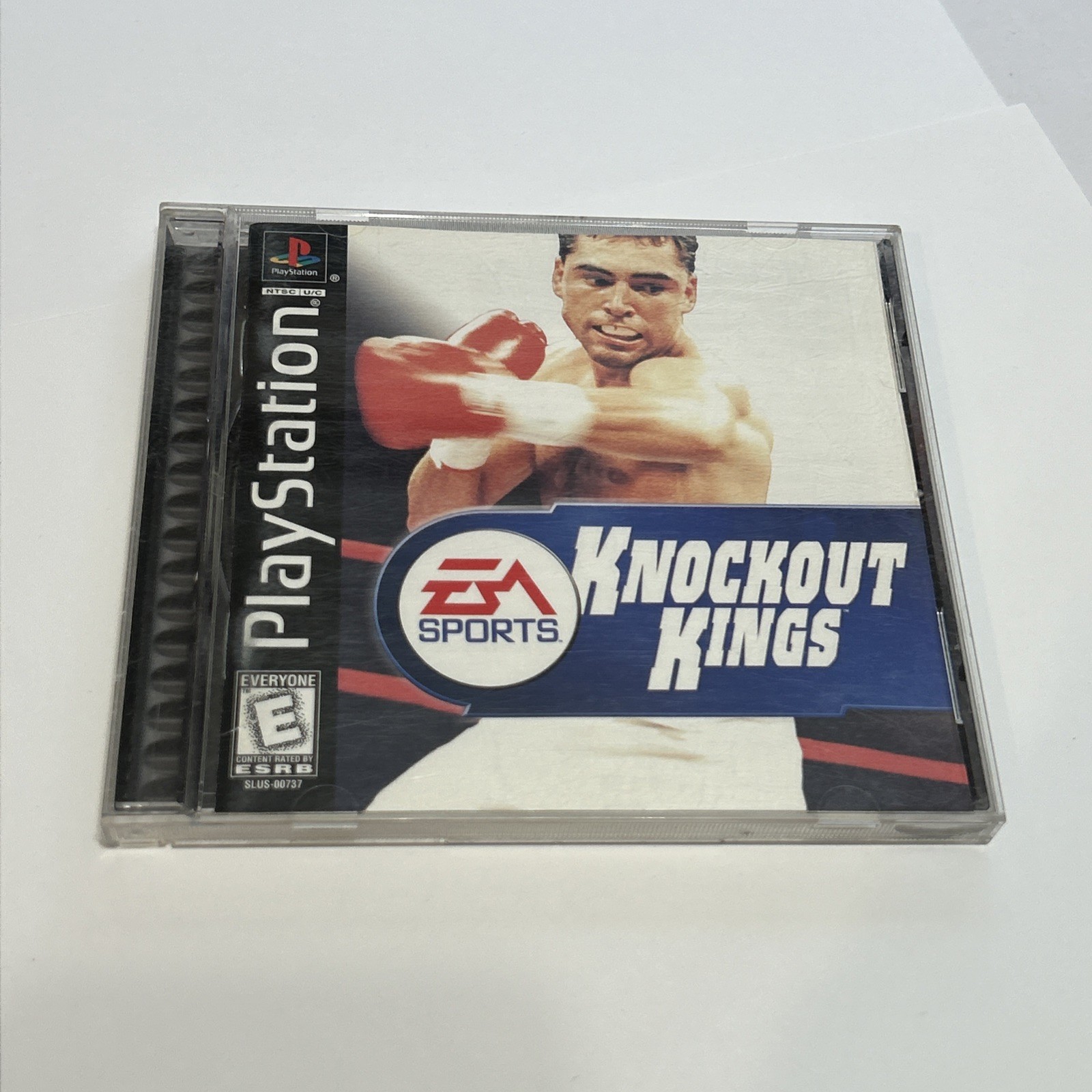 Knockout Kings 2000 Boxing PlayStation 1 PS1 Black Label REG CARD Complete!