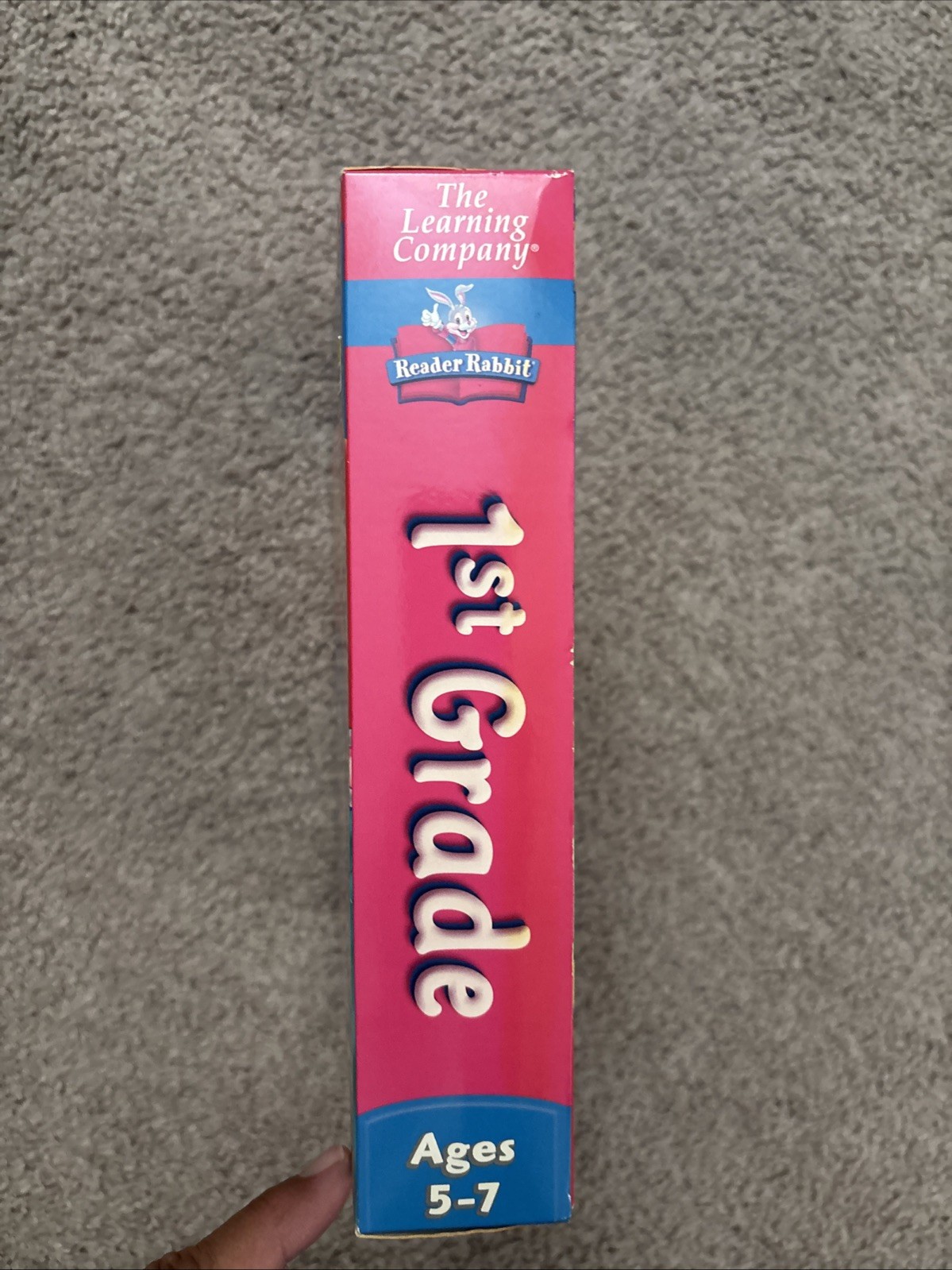 Reader Rabbit 1st Grade Ages5-7 BIG BOX (2000) Rare Brand New Sealed (see Pics)