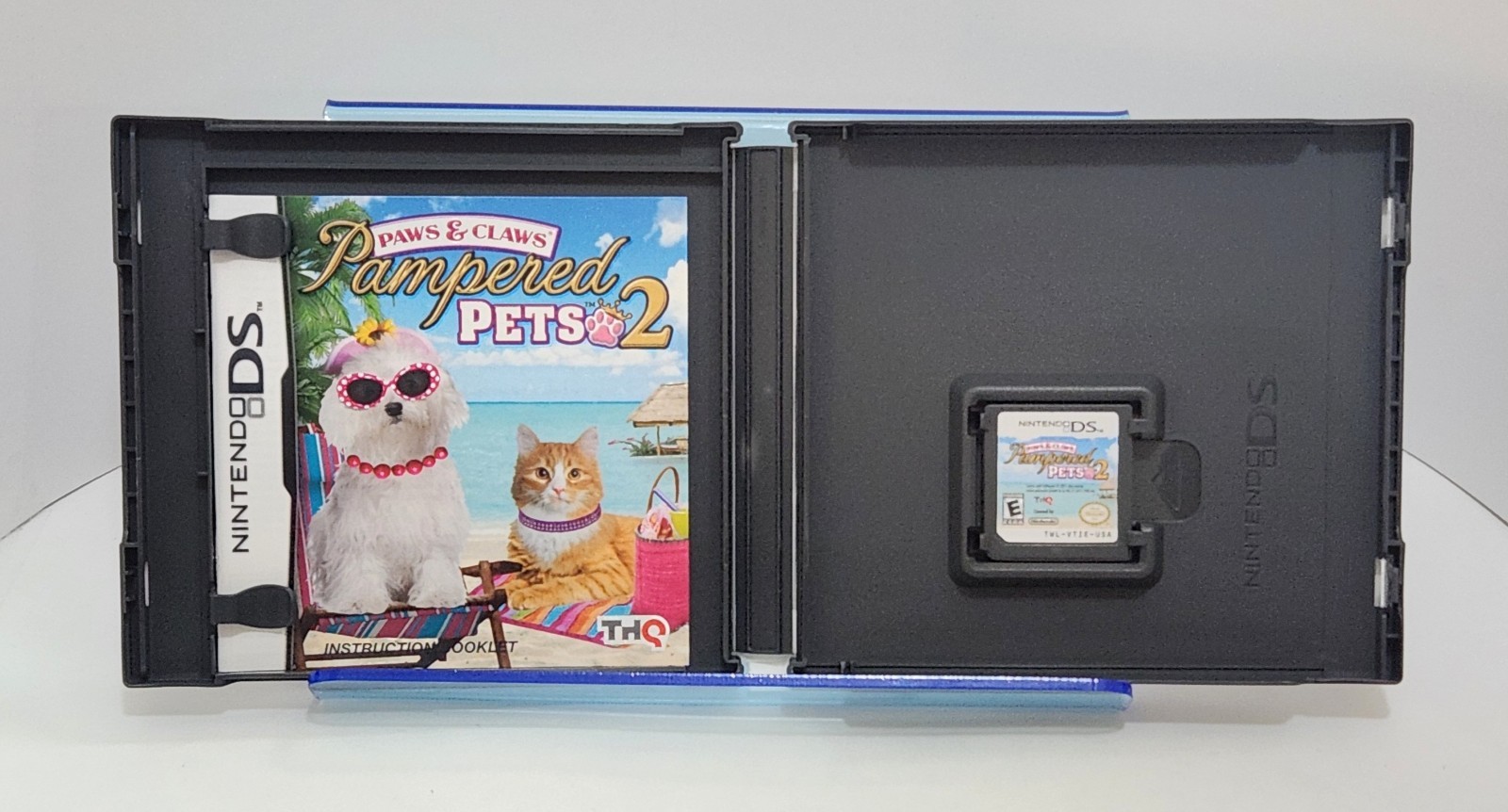 Paws & Claws: Pampered Pets 2 (Nintendo DS, 2009) Game CIB Complete Tested Retro
