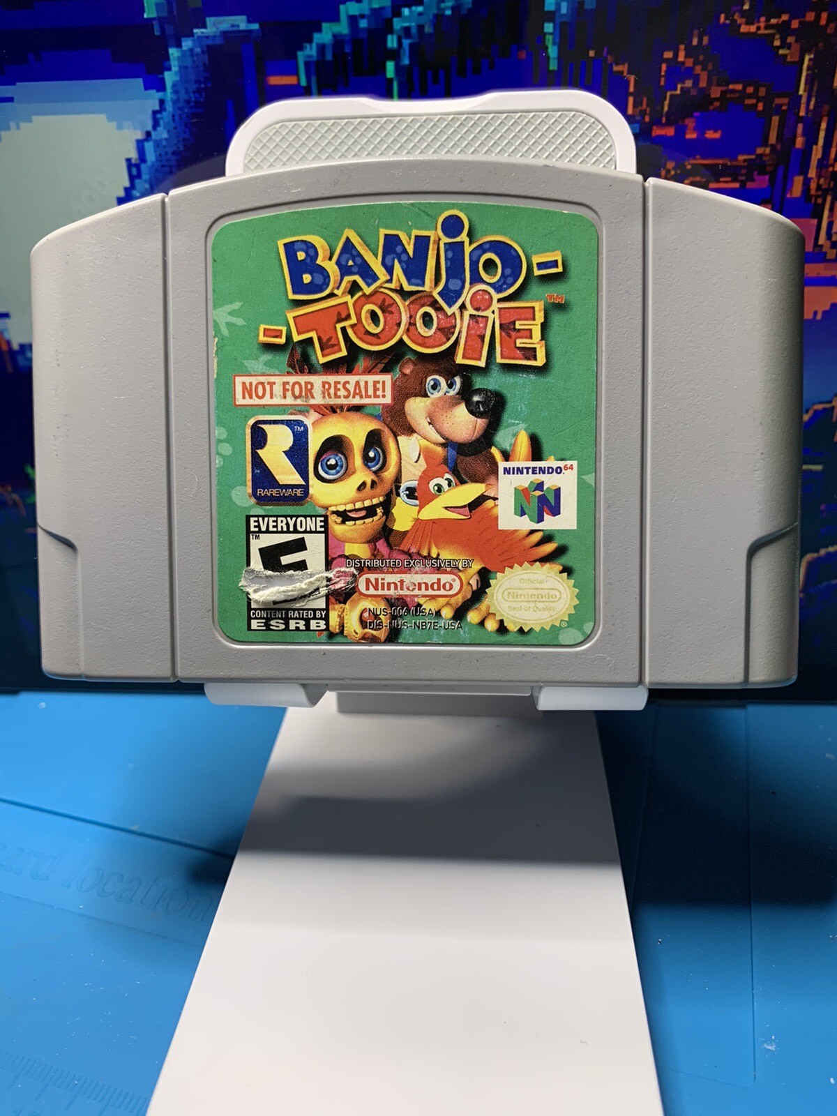 Banjo-Tooie N64 Nintendo 64 Cart Only! AUTHENTIC! “NOT FOR RESALE!” RARE!