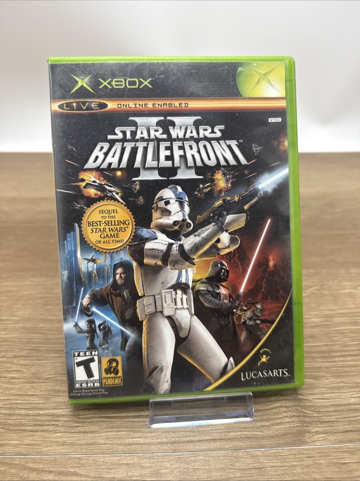 LucasArts Star Wars Battlefront II Xbox Online Enabled Manual T-Teen NTSC-U/C
