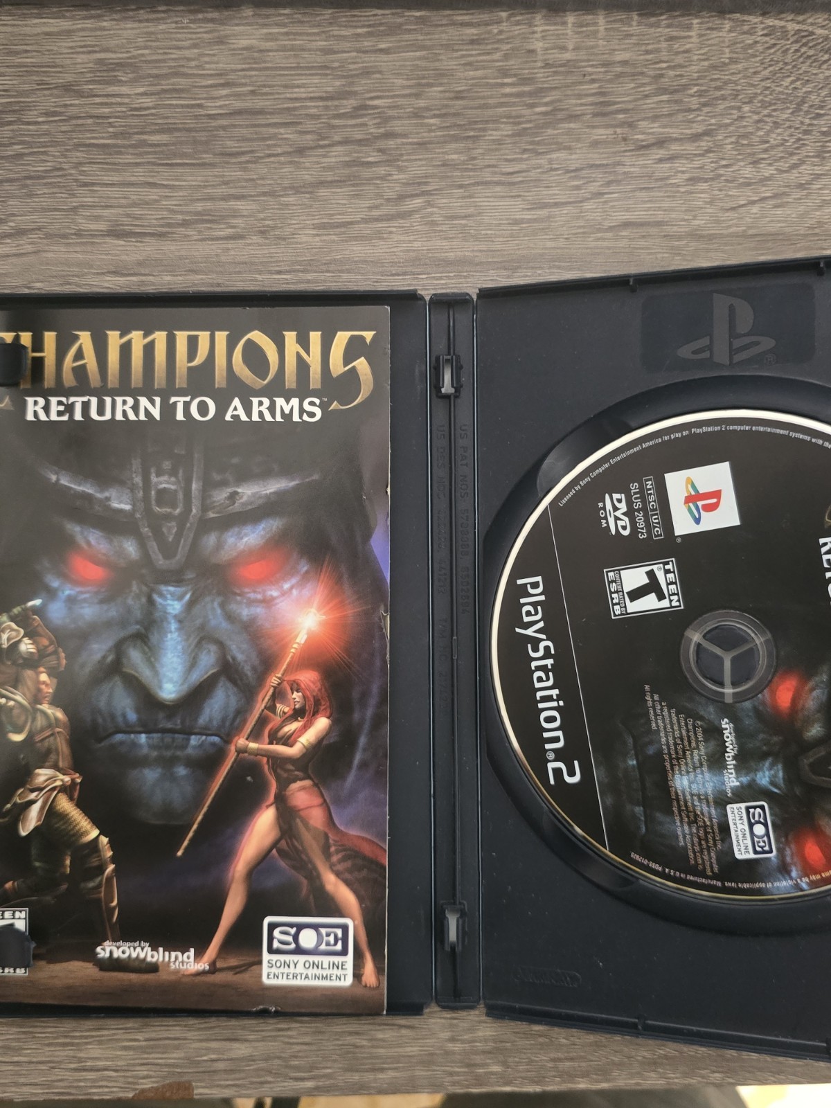 Champions Return To Arms – Sony Playstation 2 PS2