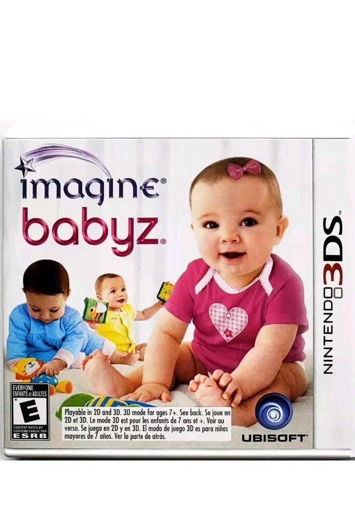 Imagine Babyz 3D – Nintendo 3DS Authentic Game CIB