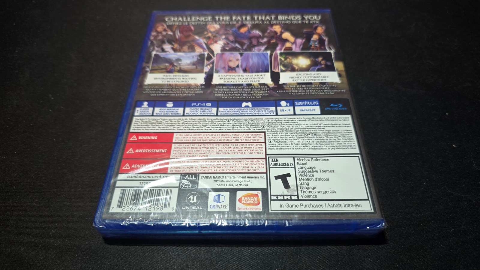 Tales of Arise Blue Label Bandai Namco Sony Playstation 4 PS4 Brand New Sealed!