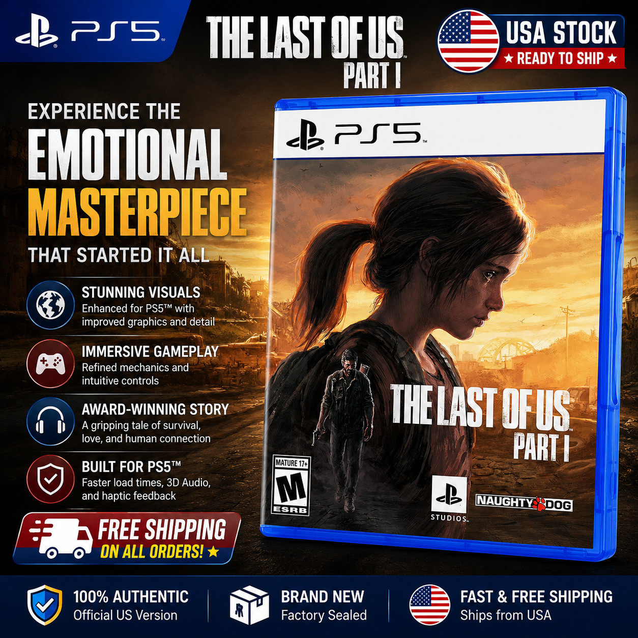 [Flash-Sale] The Last of Us Part I – PlayStation 5