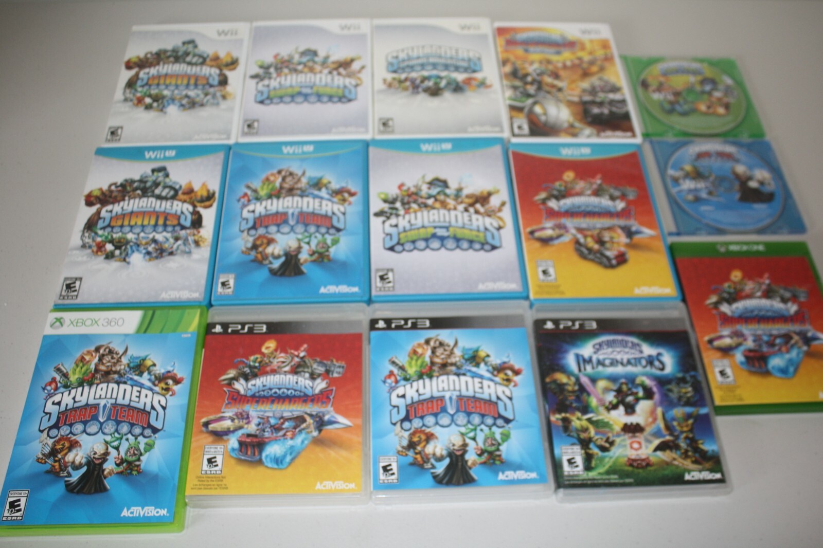 Skylanders Giants Super Chargers Swap Force Game Disc CD