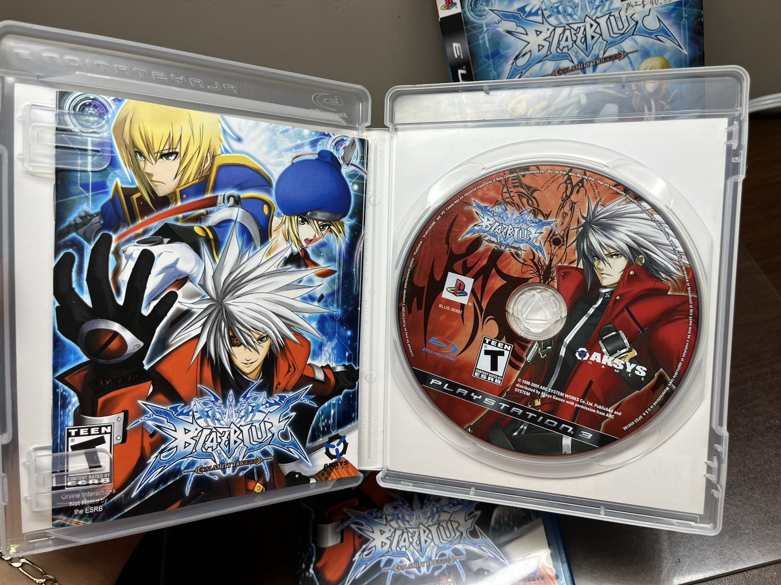BlazBlue: Calamity Trigger Limited Edition (PS3) CIB Complete -Tested & Working-